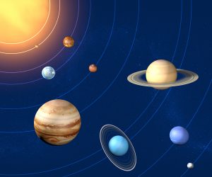 Sistema solare pianeti rapporto diametro, grandezze e dimensioni